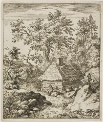 Landscape with a Millstone