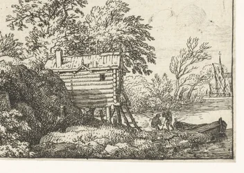 Landscape with Fisherman
