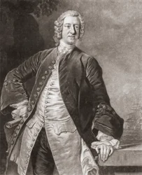 Admiral Edward Boscawen. Portrait