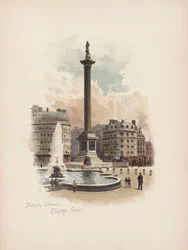 Familiar London: Nelsons Column, Trafalgar Square