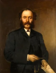 Portrait of William H Phin