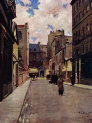 A Street in Old Paris, St Germain