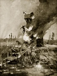 The Burning of the Sorceress Outside Ely
