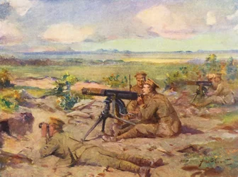 WW1: Machine Guns in Action