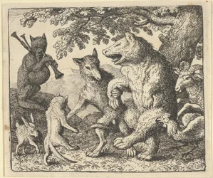 A Party in Honor of the Bear and the Wolf