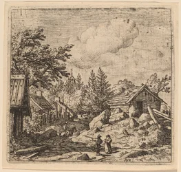 Hamlet on Mountainous Ground