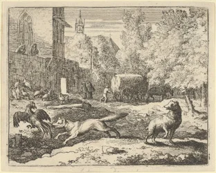 Renard Wants to Find a Rooster, 1650-75