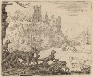 Reynard Departs with the Badger