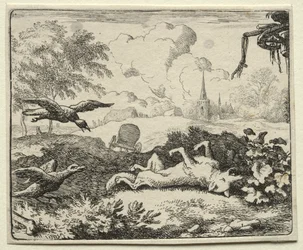 Reynard the Fox: Reynard Feigns Death