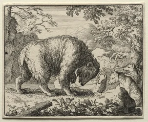 Reynard the Fox: Reynard Promises Honey to the Bear
