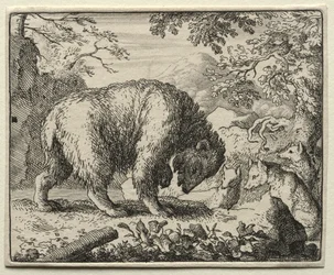 Reynard the Fox: Reynard Promises Honey to the Bear