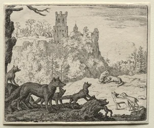 Reynard the Fox: Reynard and the Badger Depart for Court