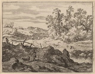 Shepherd with Lamb