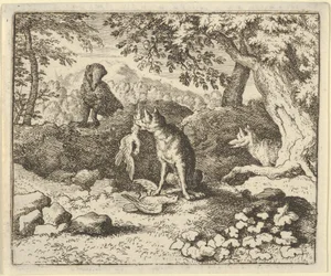 The Badger Hurries to Warn Renard of the Lion