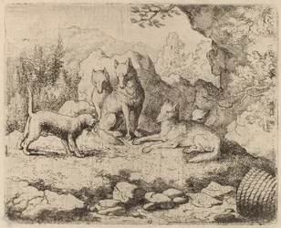 The Cat Sent as Messenger, probably c. 1645-1656