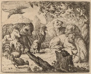 The Lion Announces a Peace