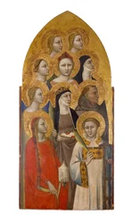 Saints and Angels, c.1370