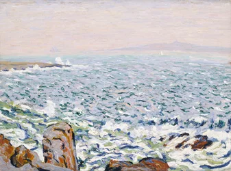 Surf Breaking, Cranberry Island, 1913