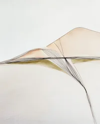Abstract Flowing Landscape