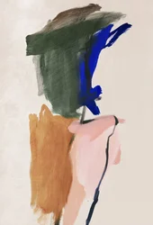 Abstract Flowing Shapes