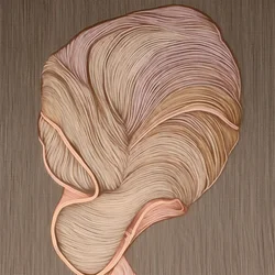 Organic Curves Beige Pink