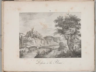 Art of the Lithograph: Landeck in Tirol (Plate III)
