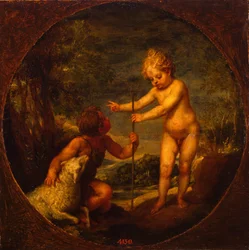 Christ and John the Baptist as Children
