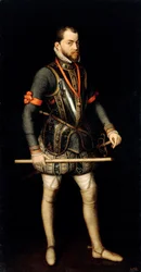 Portrait of Philip II, King of Spain and Portugal