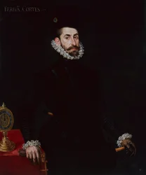 Portrait of Hernan Cortes