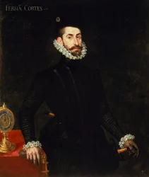 Portrait of Hernan Cortes