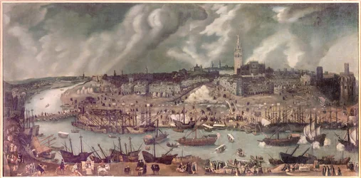 View of the city of Seville