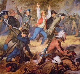 The Massacre of Wyoming Valley in July 1778 (detail)