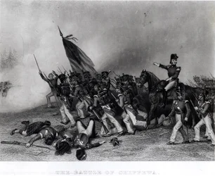 The Battle of Chippewa, General Scott Ordering the Charge of McNeil