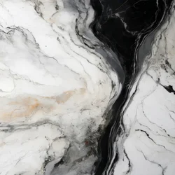 Abstract Black Gold Marble