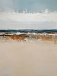 Calm Coastal Abstract