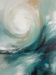 Dynamic Ocean Swirl