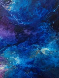 Electric Blue Nebula