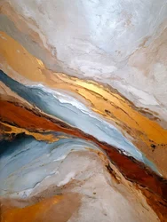 Golden Blue Flow