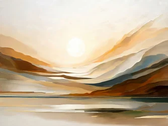 Golden Horizon Landscape