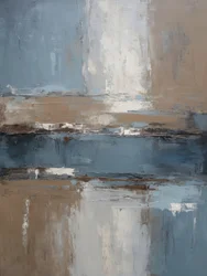 Serene Abstract Landscape