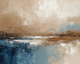 Serene Abstract Landscape