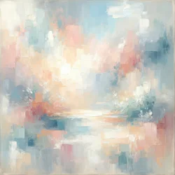Soft Pastel Reflection