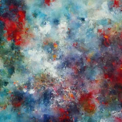 Vibrant Abstract Burst