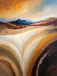 Vibrant Desert Flow