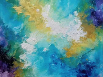 Vibrant Gold Dreamscape