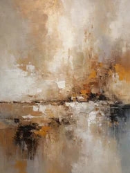 Warm Earth Abstract Horizon