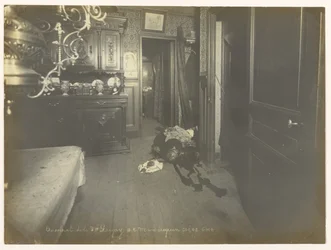View of the Dining Room Where the Corpse Was Discovered