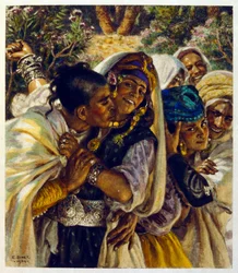 Illustration by Dinet from 