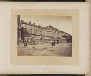 Barricade of the Federates, Place de la Concorde.