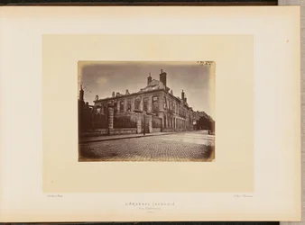 The Burning Arsenal. Exterior View.